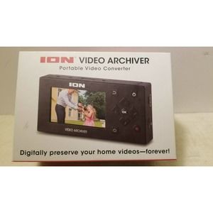 ION Video Archiver Portable Video Converter -W/ Remote/ RCA Adapters and cables